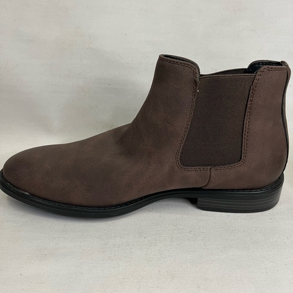 Madden Men Men\'s Maxxin Mid Height Chelsea Boot Brown Faux Leather Size 8.5 main image 6